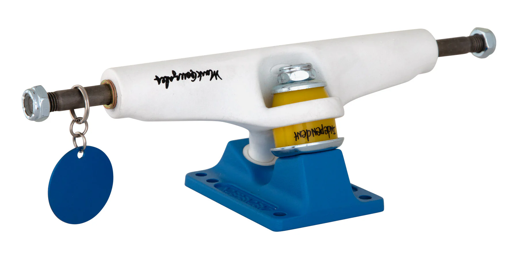 2804-stage-4-mark-gonzales-white-blue-independent-skateboard-truck-2.webp Stage 4 Mark Gonzales White / Blue Independent Skateboard Truck