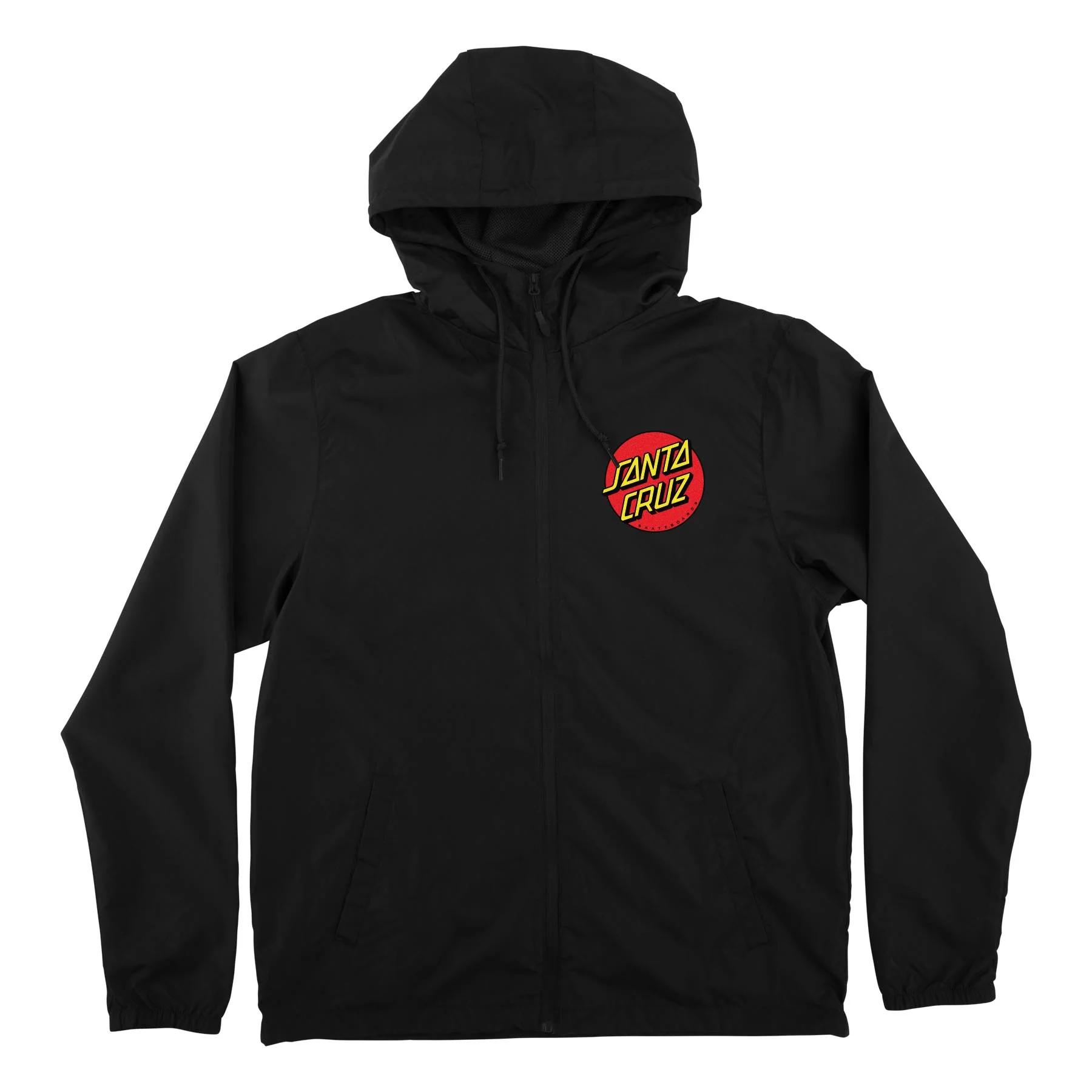 Cruz Hooded Mens Santa Cruz Windbreaker