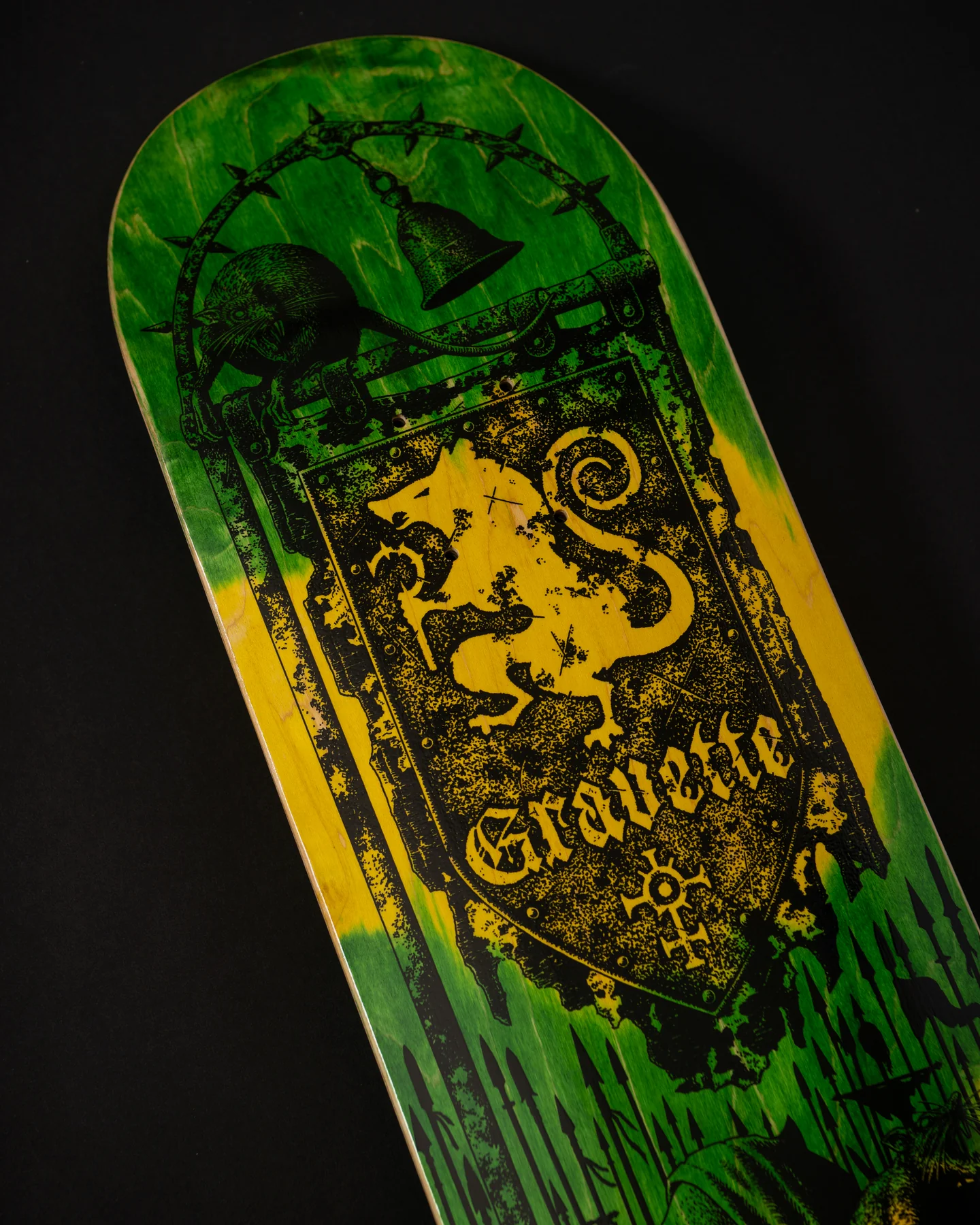 8.3in Gravette Messenger VX Creature Skateboard Deck