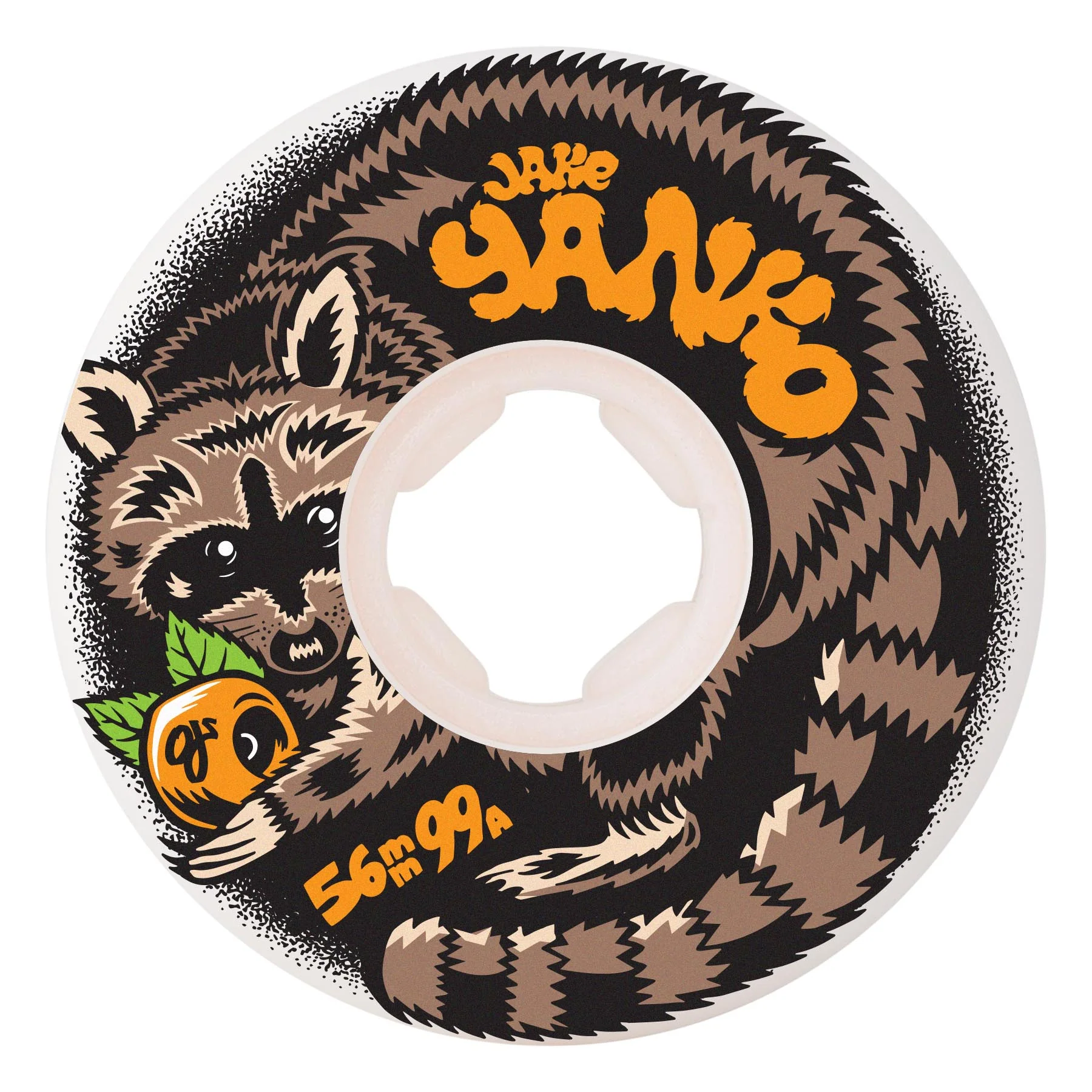 56mm Jake Yanko Night Panda Elite Chubbies 99a OJ Skateboard Wheels