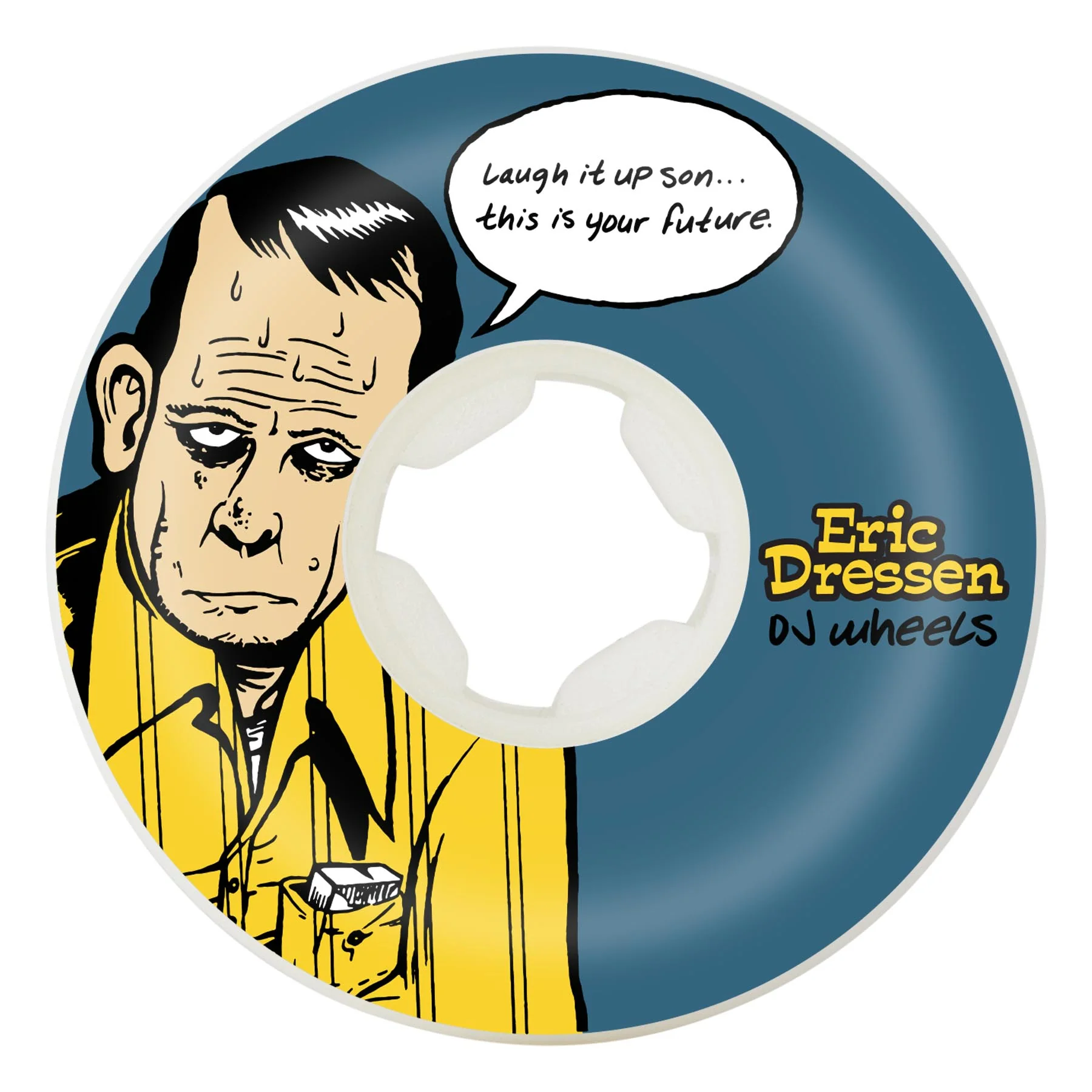 58mm Eric Dressen Laugh It Up 99a OJ Skateboard Wheels