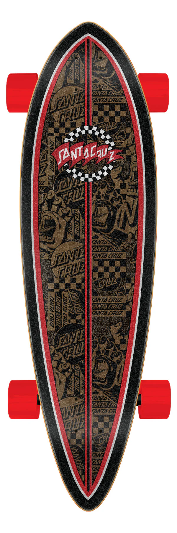 9.20in Banner Check Route Santa Cruz Pintail Cruiser