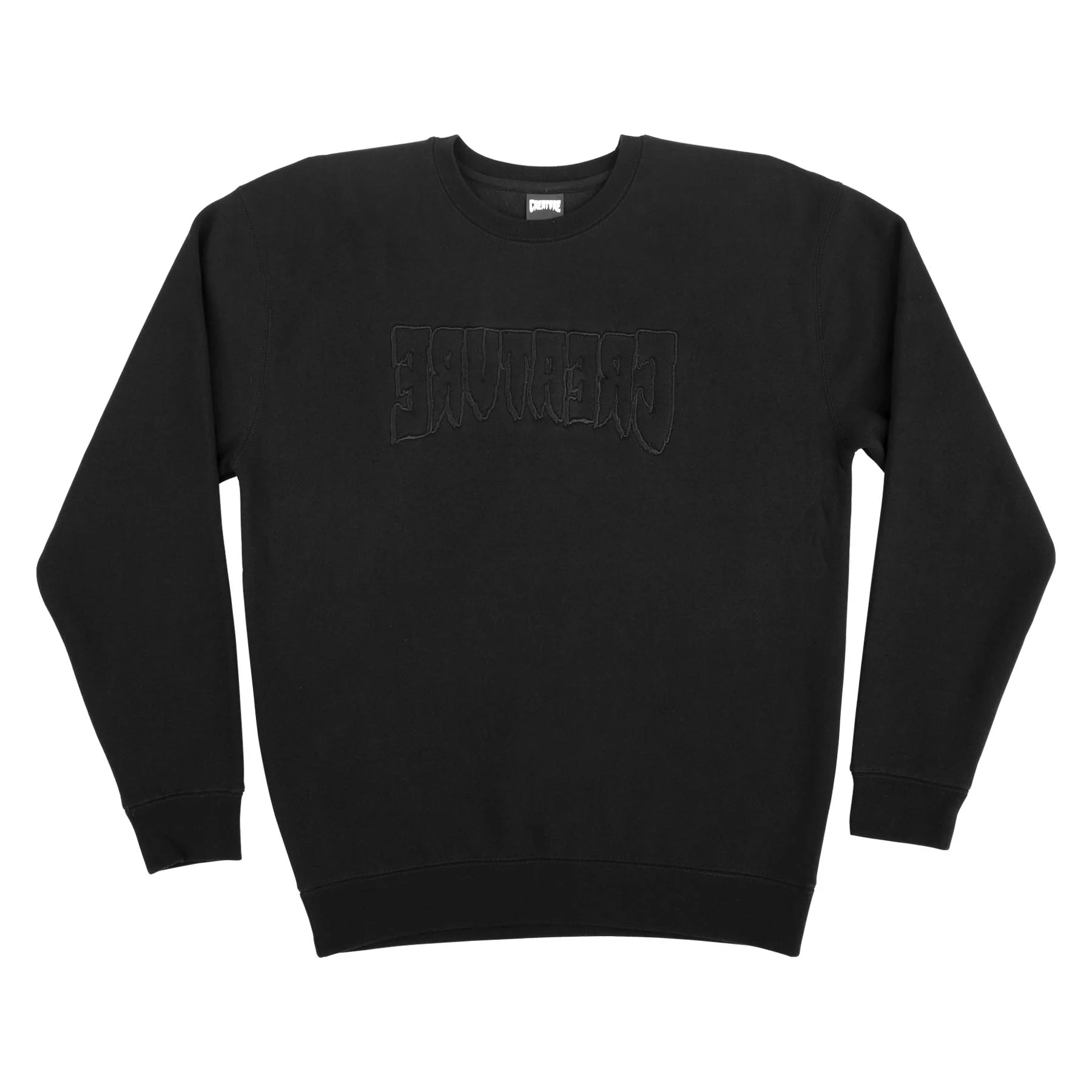 Mirror Logo Mens Creature Crew Neck Sweatshirt