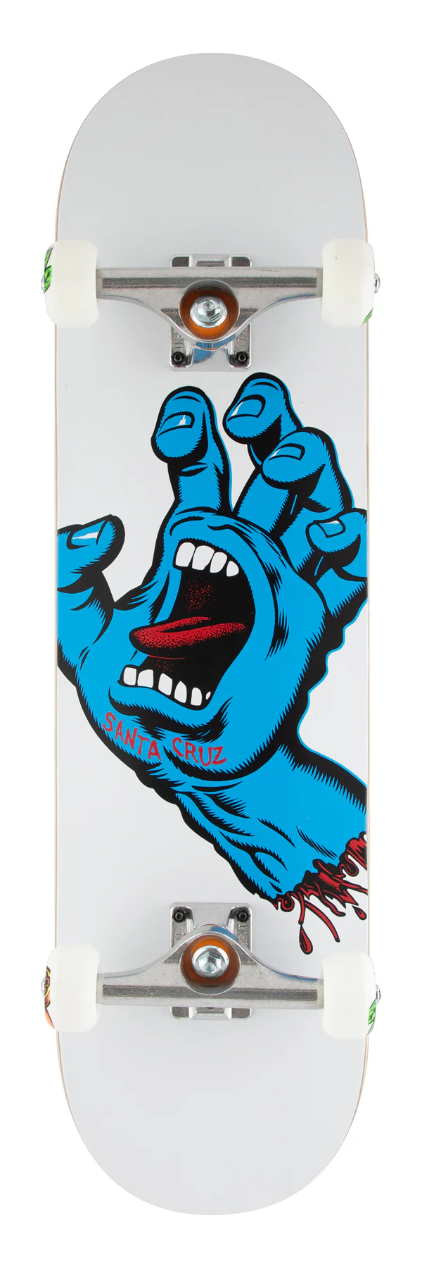 8.25in Screaming Hand Santa Cruz Premium Complete Skateboard