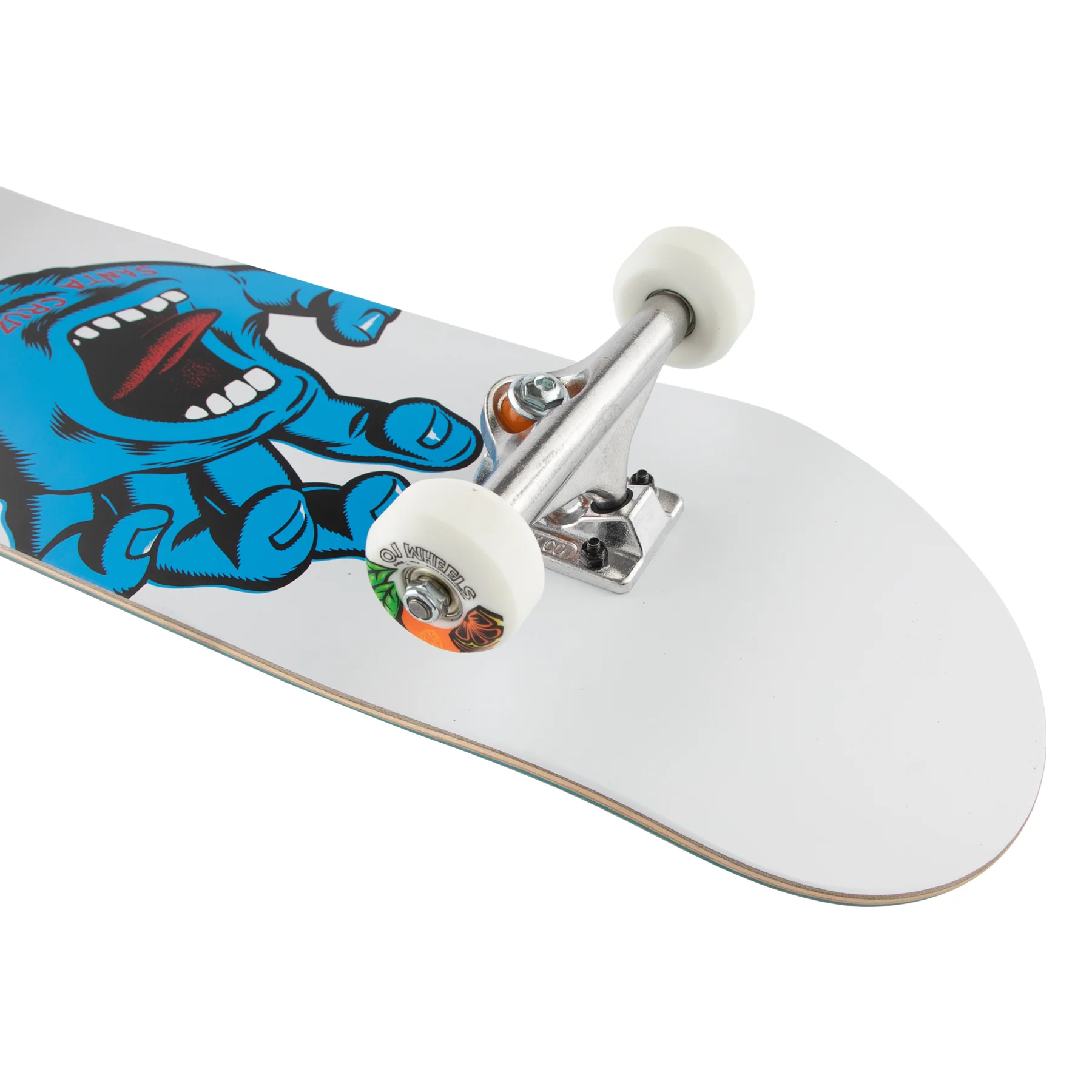 8.25in Screaming Hand Santa Cruz Premium Complete Skateboard