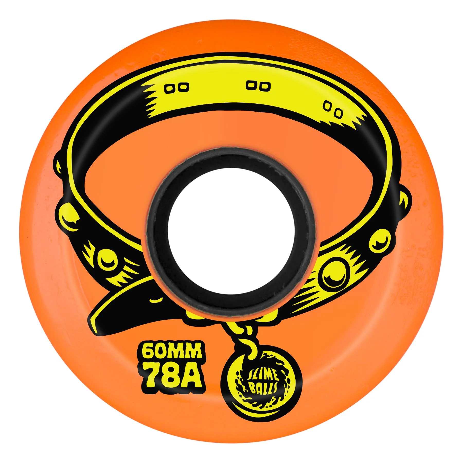 60mm Eric Dressen Pup Orange 78a Slime Balls Skateboard Wheels