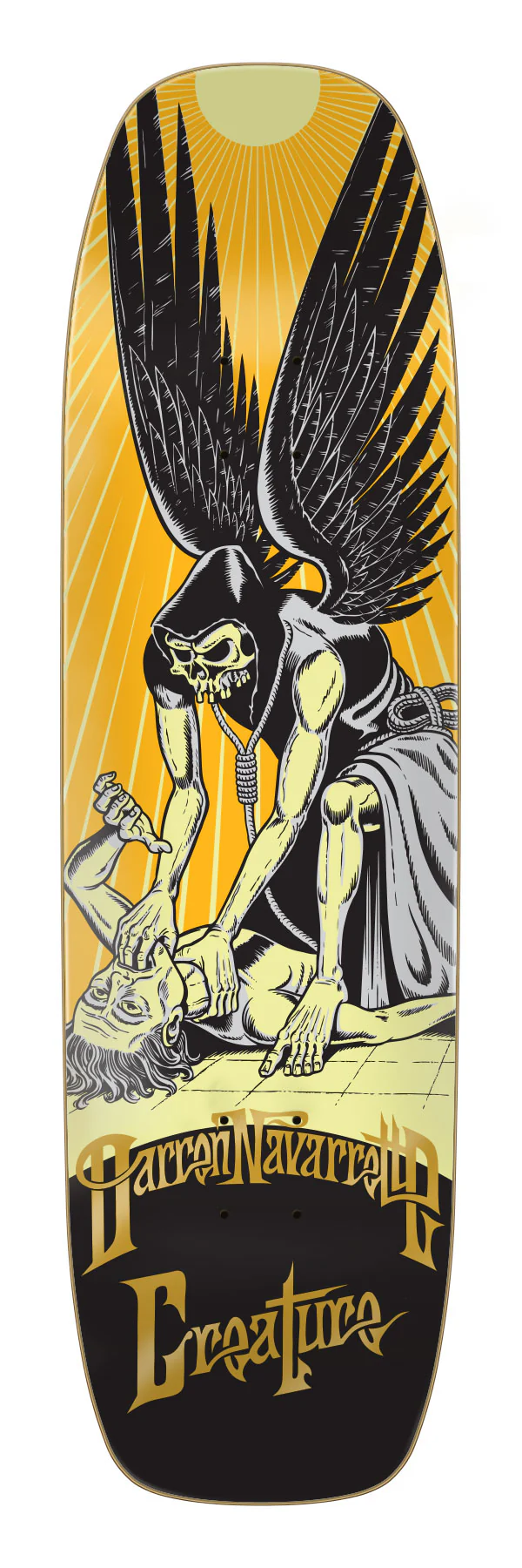 3180-9-00in-navarrette-angel-of-death-xl-creature-skateboard-deck-1.webp 9.00in Navarrette Angel Of Death XL Creature Skateboard Deck