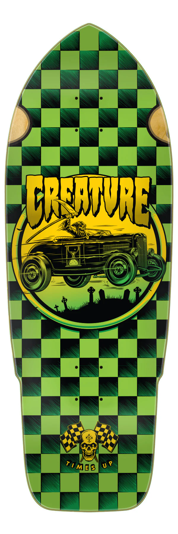 10.25in Hotrod Reaper XX Creature Skateboard Deck