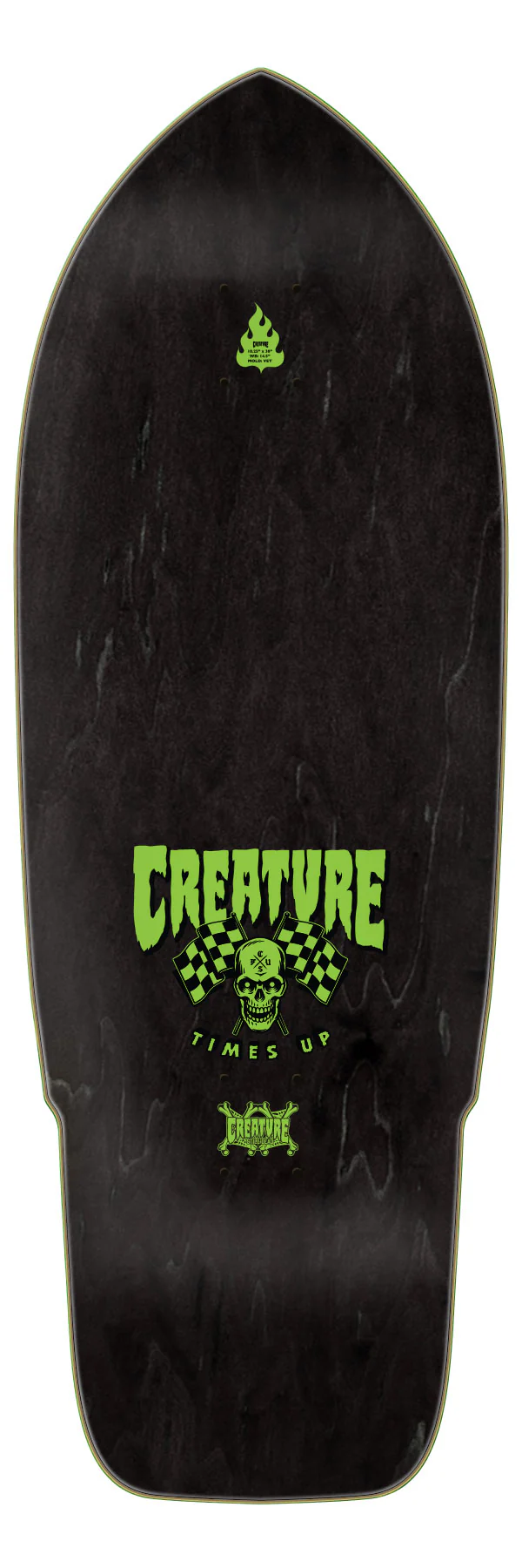 10.25in Hotrod Reaper XX Creature Skateboard Deck