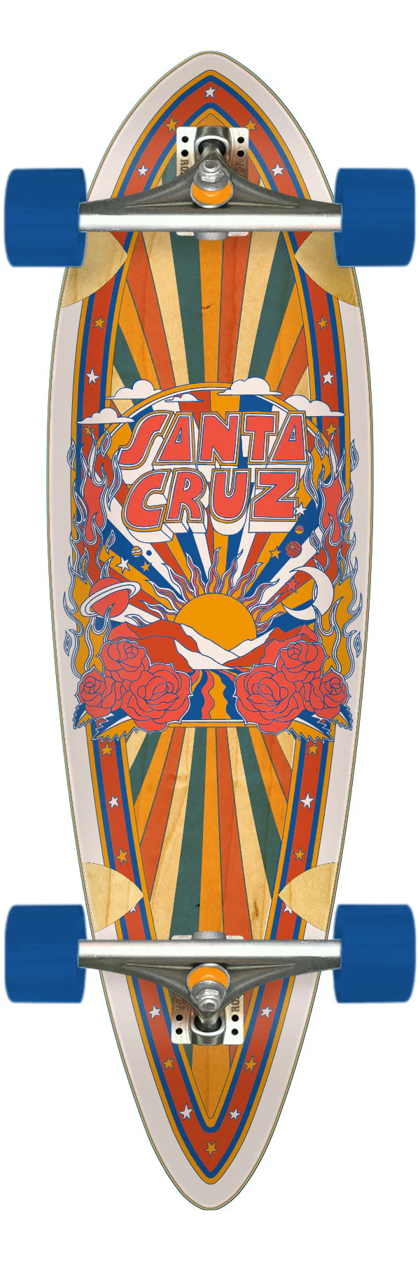 Foxy Sun 9.20in Santa Cruz Pintail Cruiser