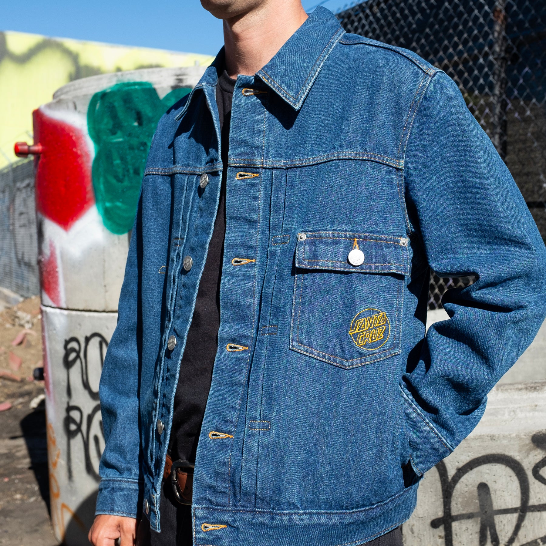 3279-scs-mens-denim-jacket-1.jpg SCS Mens Denim Jacket