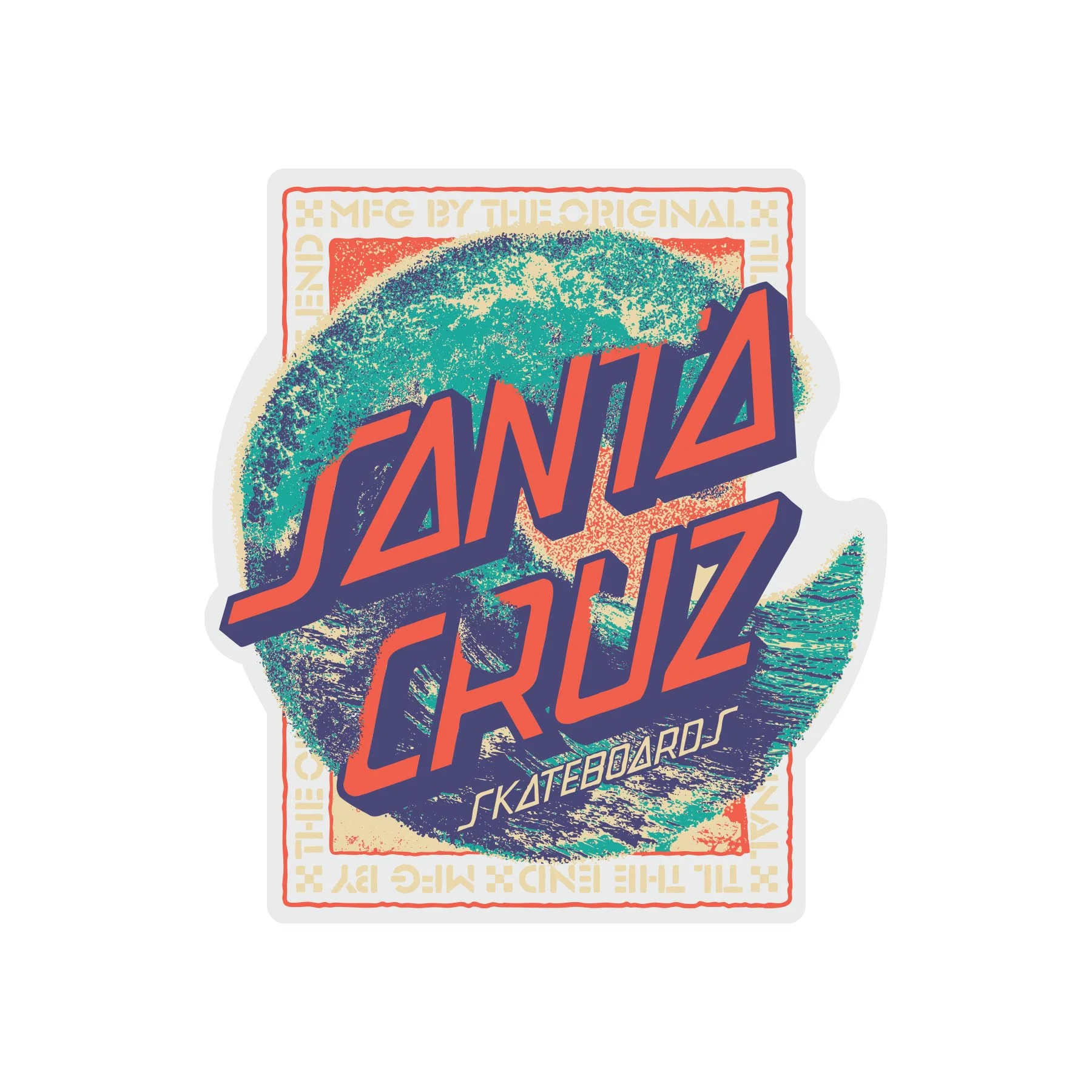 Breaker Dot 5in Santa Cruz Stickers (25 Pack)