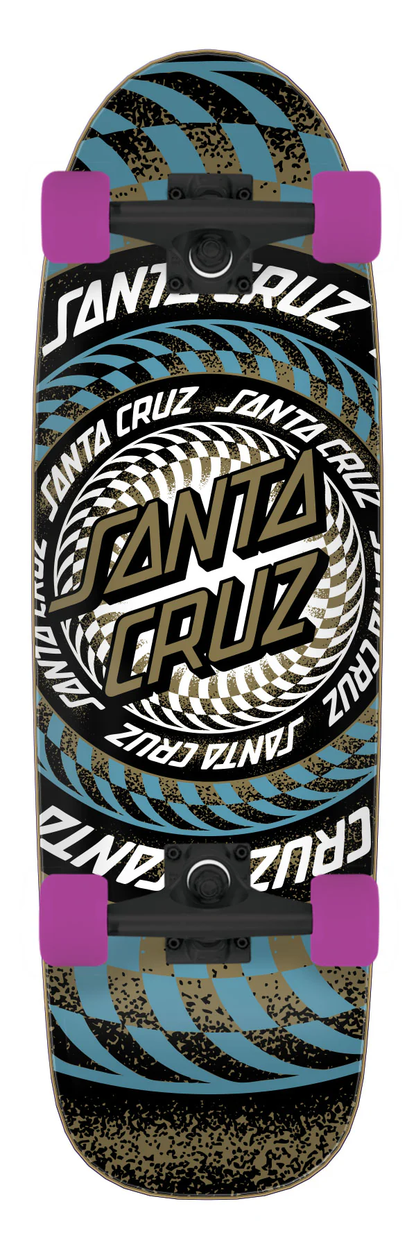 8.79in Infinite Ringed Dot Santa Cruz Street Cruiser