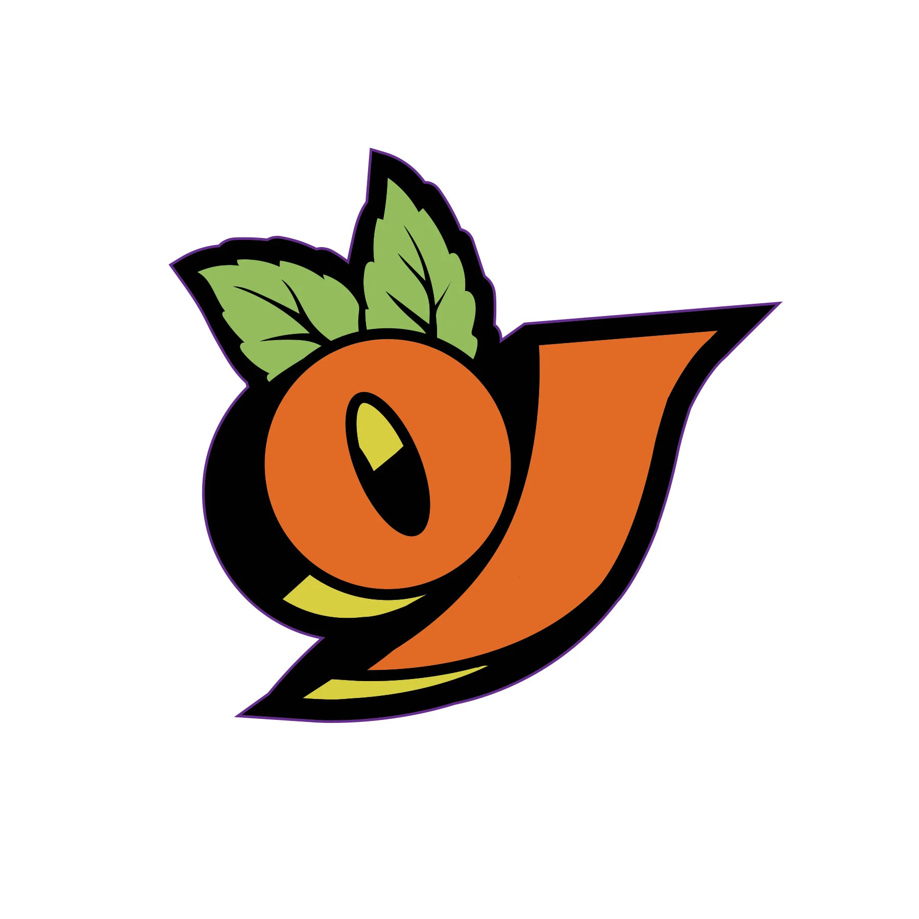 Bold 2.5in OJ Stickers (25 Pack)