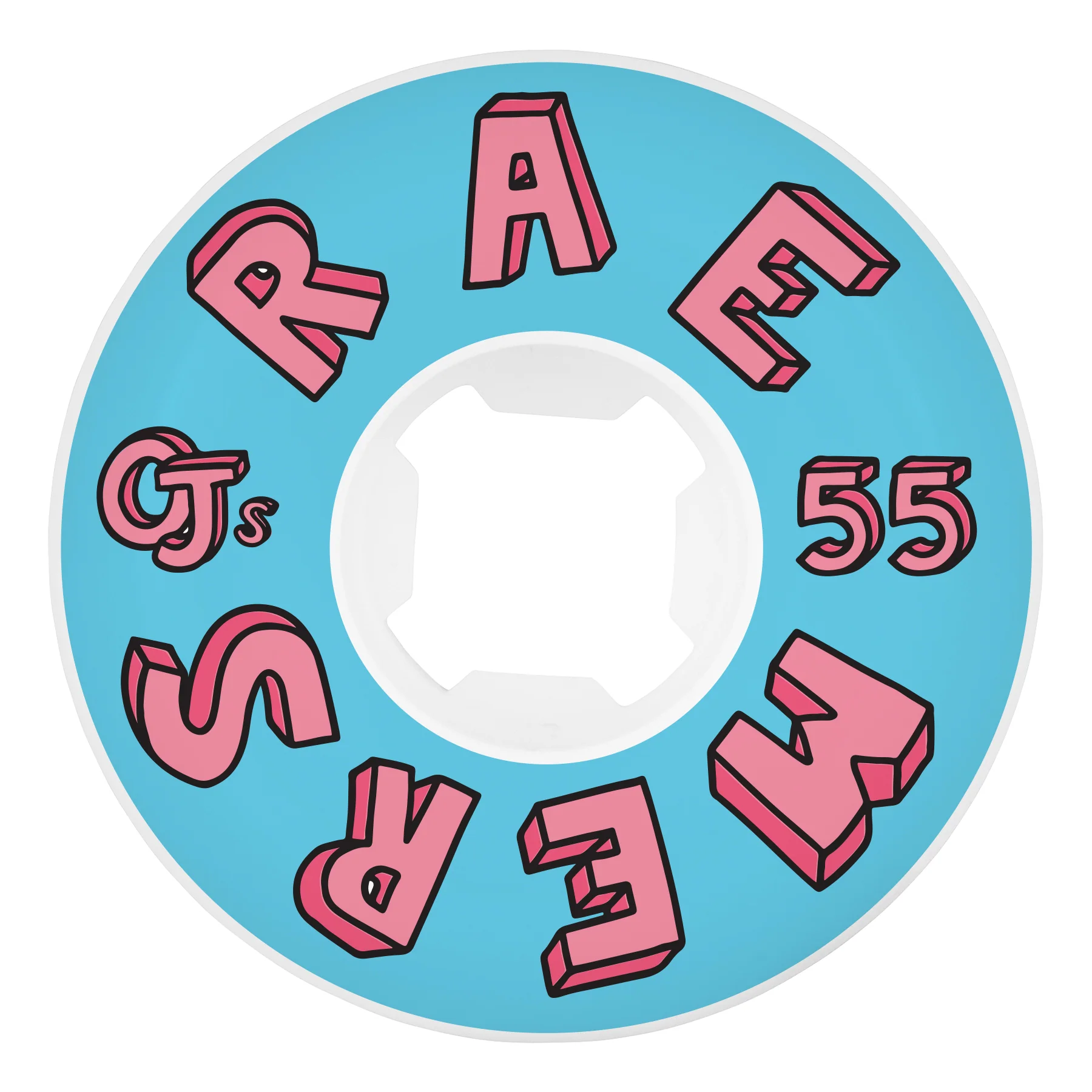 55mm Raemers Foundation Pro Hardline 99a OJ Skateboard Wheels