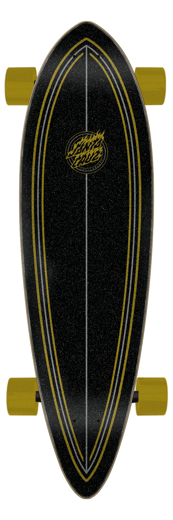 9.20in Holo Flame Dot Santa Cruz Pintail Cruiser
