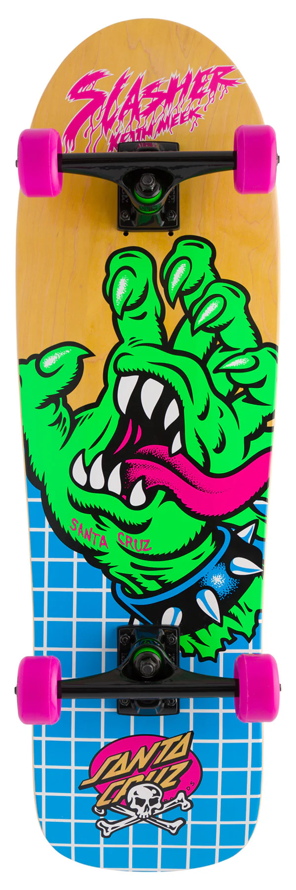 9.7in Meek OG Slasher Hand Santa Cruz Shaped Cruiser
