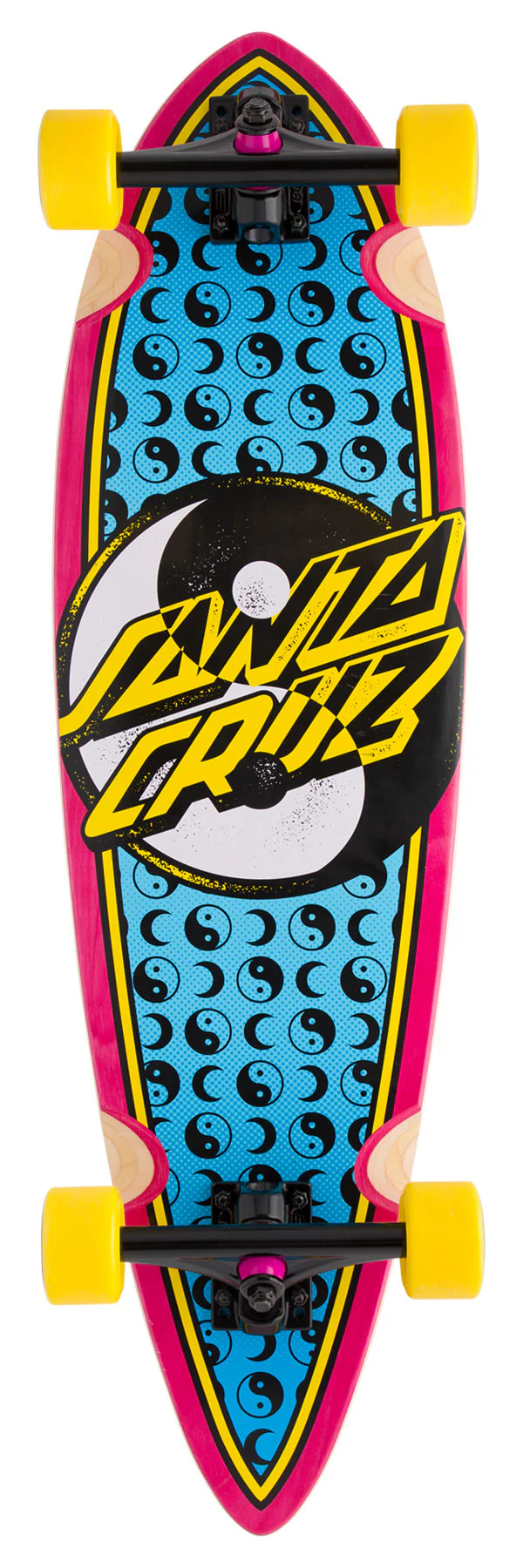 9.20in Yin Yang Dot Santa Cruz Pintail Cruiser