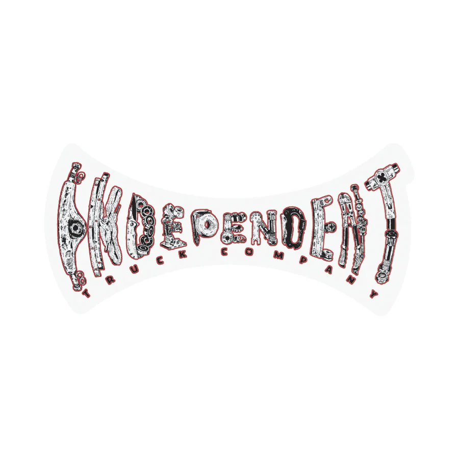 Genuine Parts 6in Independent Stickers (25 Pack)