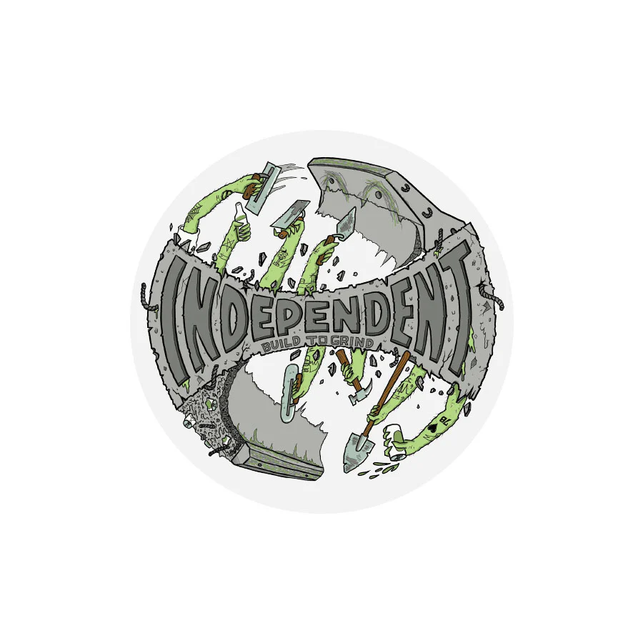 Build to Grind 4in Independent Stickers (25 Pack)