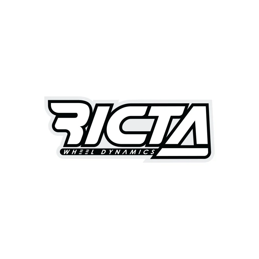 Logo Outline 2in Ricta Stickers (25 Pack)