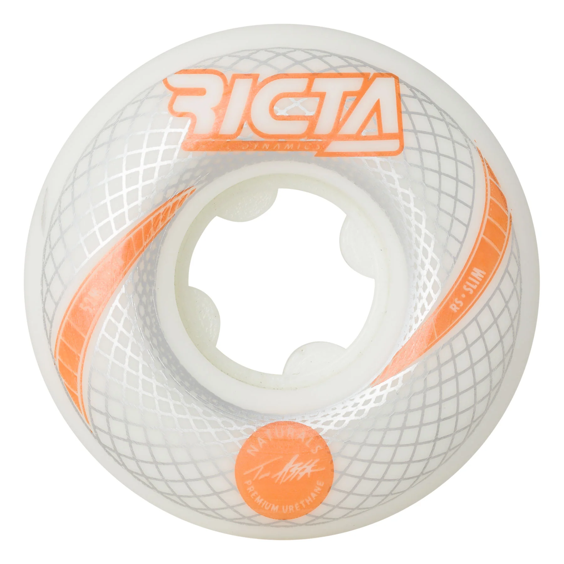 52mm Asta Vortex Naturals Slim 101a Ricta Skateboard Wheels