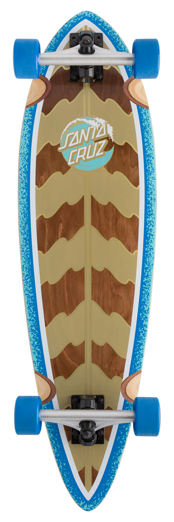 9.20in Stipple Wave Dot Santa Cruz Pintail Cruiser