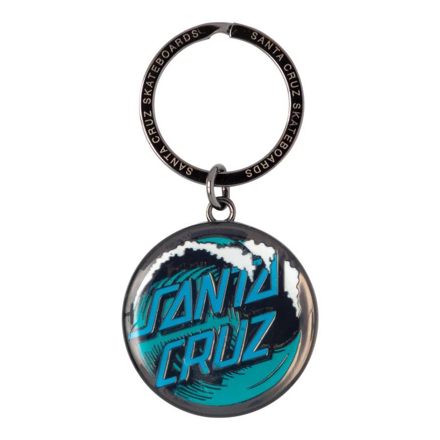 Wave Dot Key Chain Santa Cruz