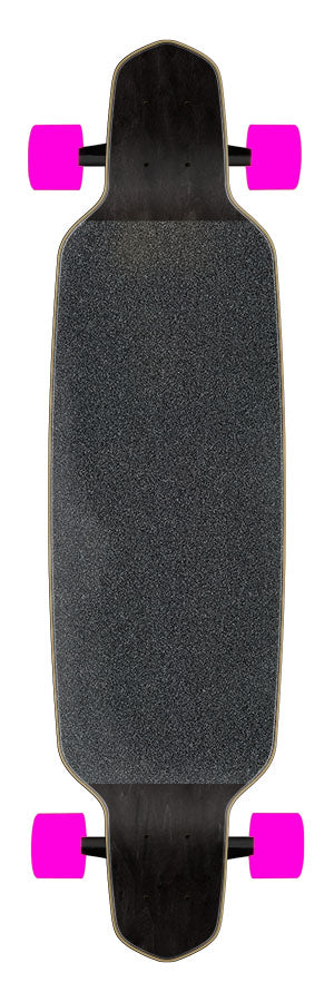 9.50in Split Hand Santa Cruz Drop Down Longboard