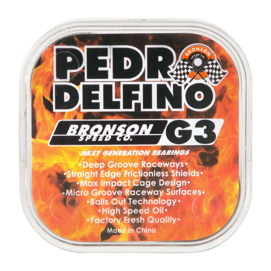 3636-pedro-delfino-g3-bronson-skateboard-bearings-3.webp Pedro Delfino G3 Bronson Skateboard Bearings