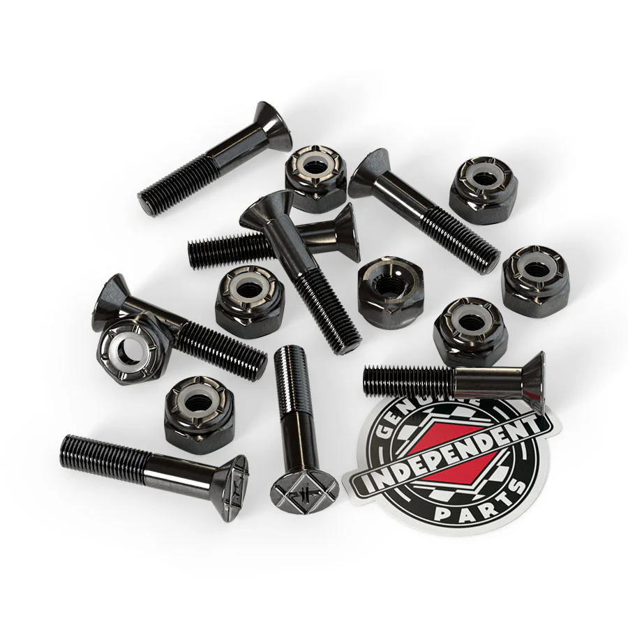 7/8in Phillips Independent Genuine Parts Black Hardware