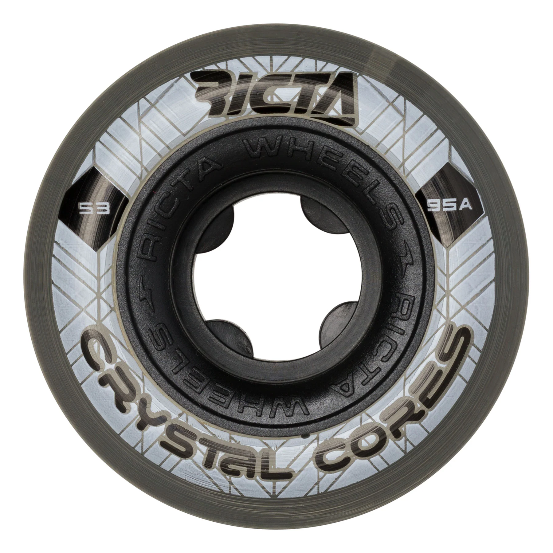 53mm Crystal Cores 95a Ricta Skateboard Wheels