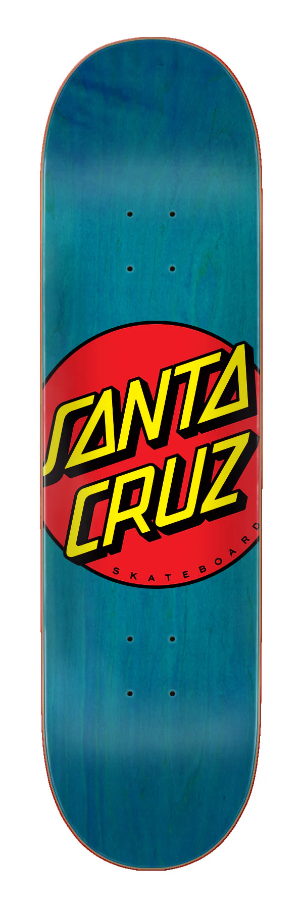 8.5in Classic Dot Santa Cruz Skateboard Deck