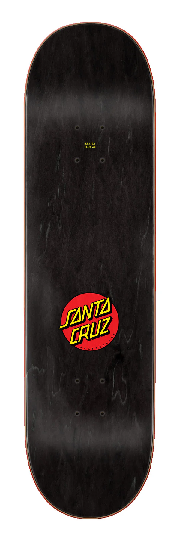 8.5in Classic Dot Santa Cruz Skateboard Deck