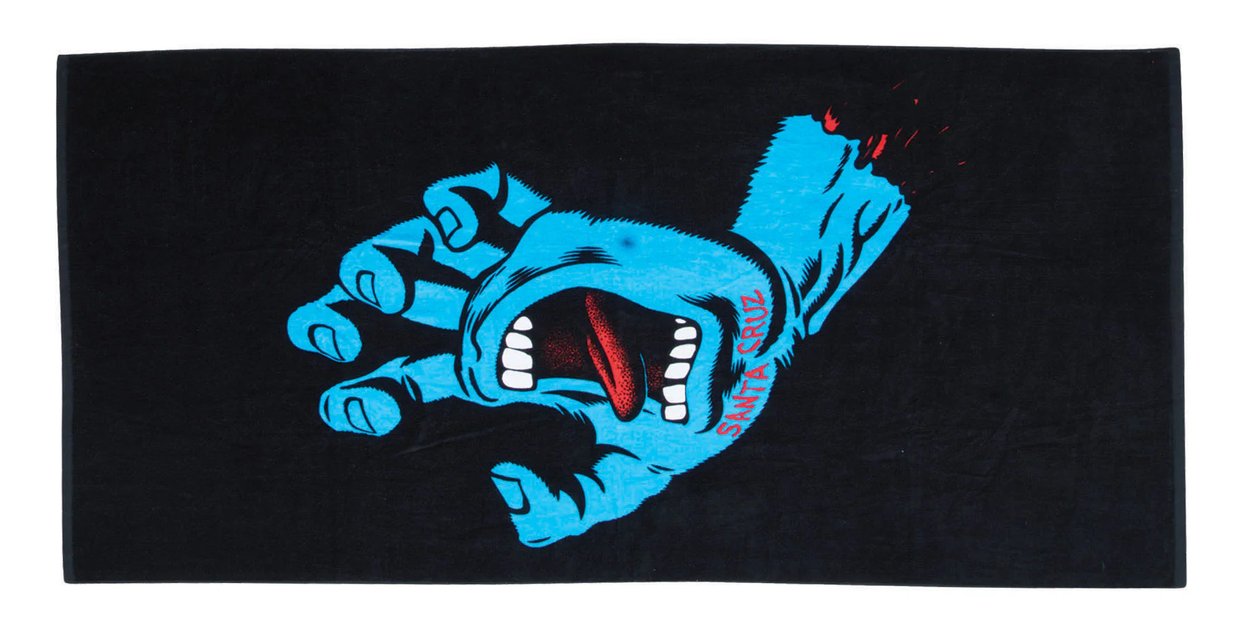 Screaming Hand Santa Cruz Towel