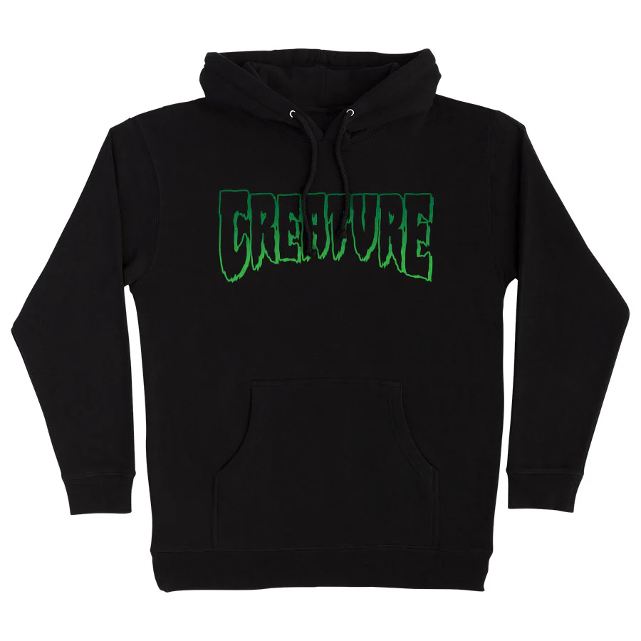 Logo Outline Mens Creature Hoodie