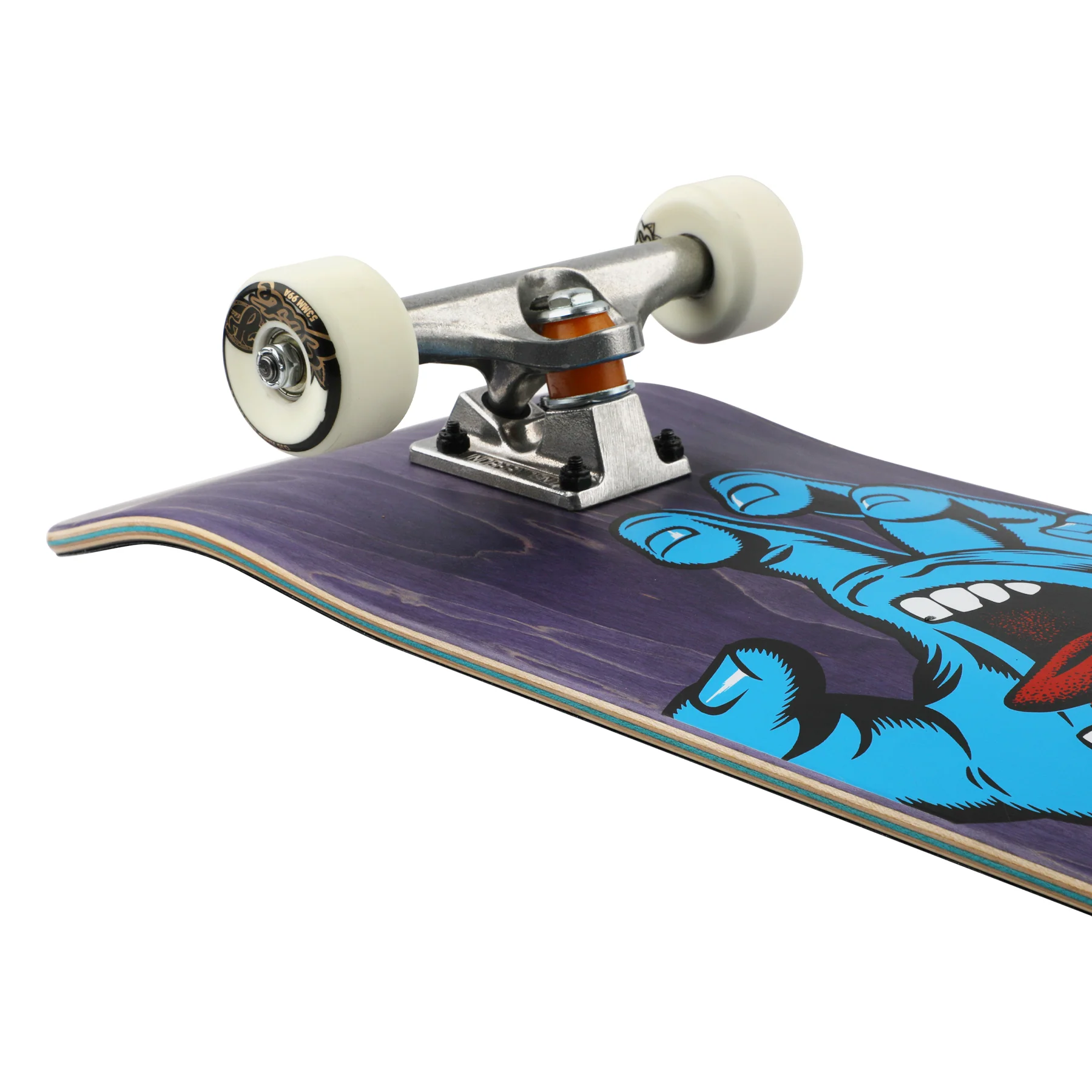 8.375in Screaming Hand Santa Cruz Premium Complete Skateboard