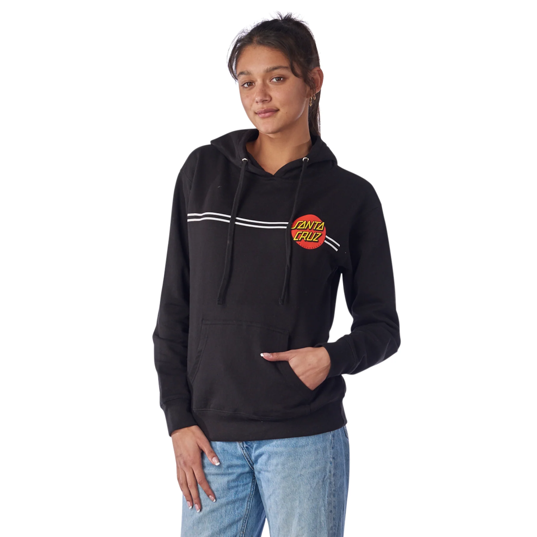 Classic Dot Womens Santa Cruz Hoodie