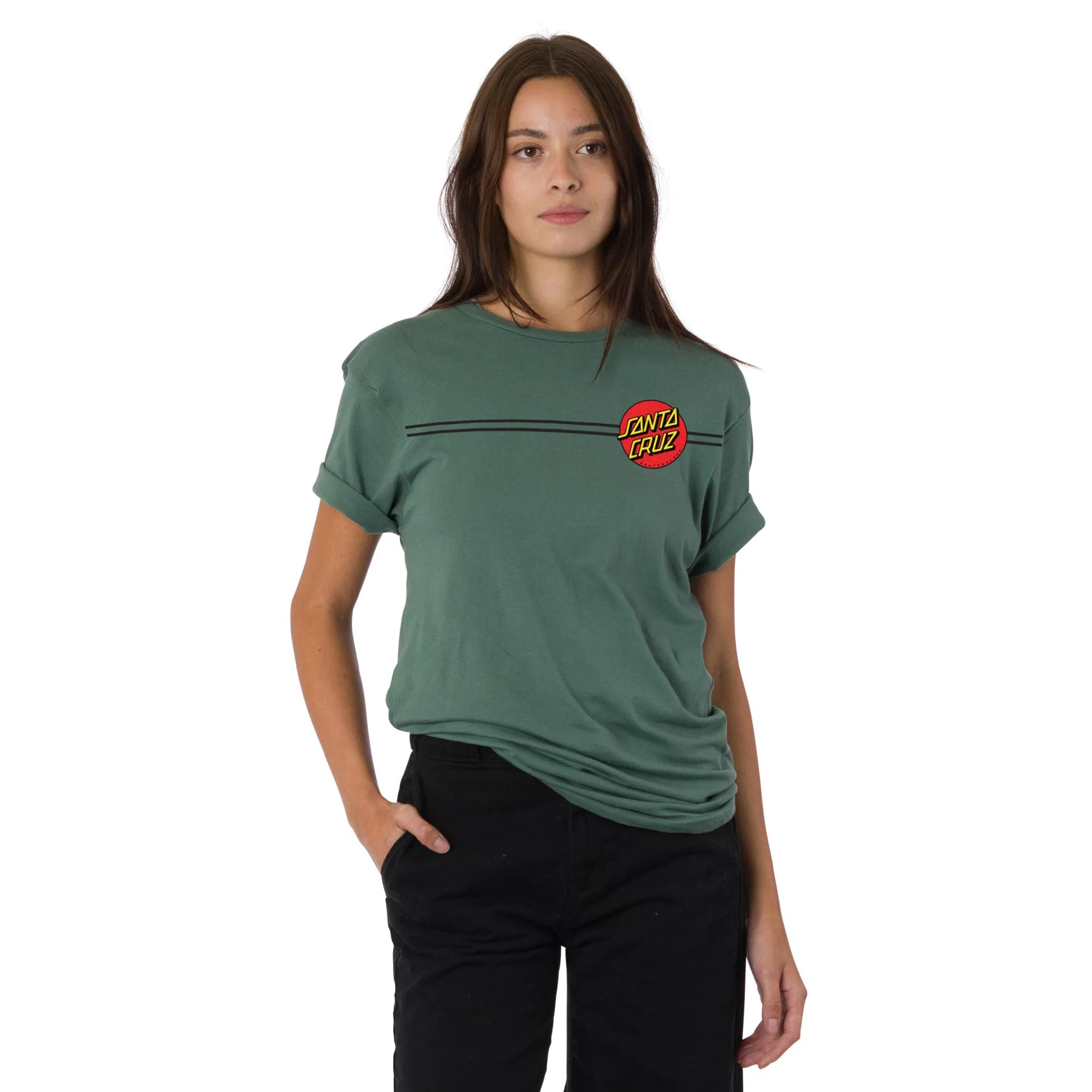 Classic Dot Womens Santa Cruz T-Shirt