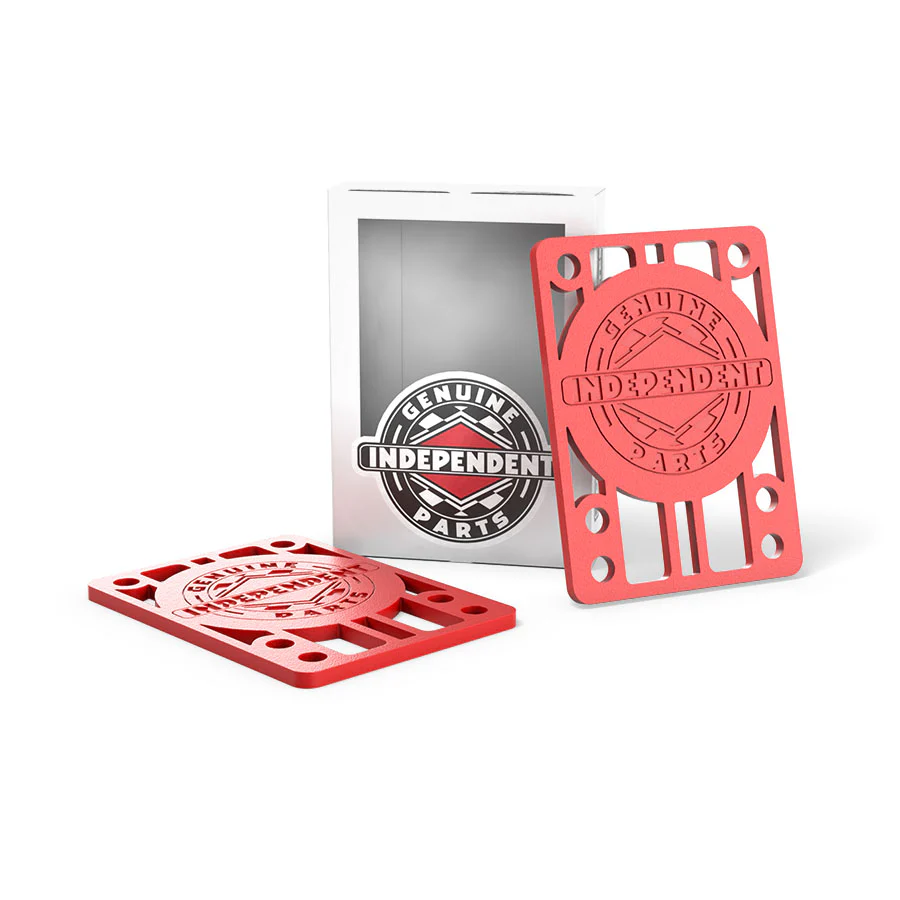 1/8in Independent Genuine Parts Red Risers