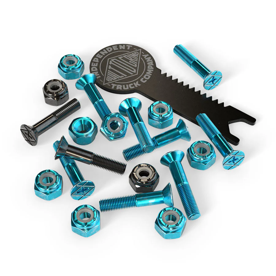 1in Phillips Independent Genuine Parts Blue/Black Hardware