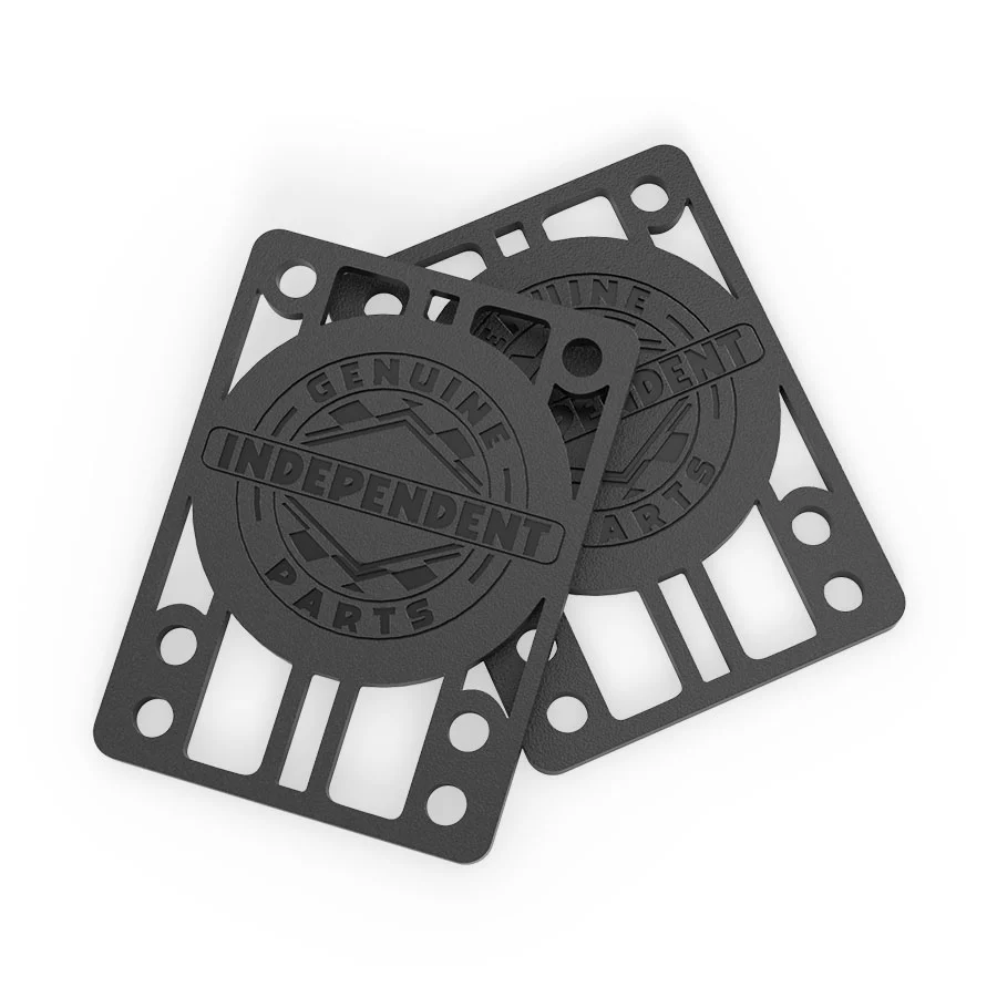1/8in Independent Genuine Parts Black Risers