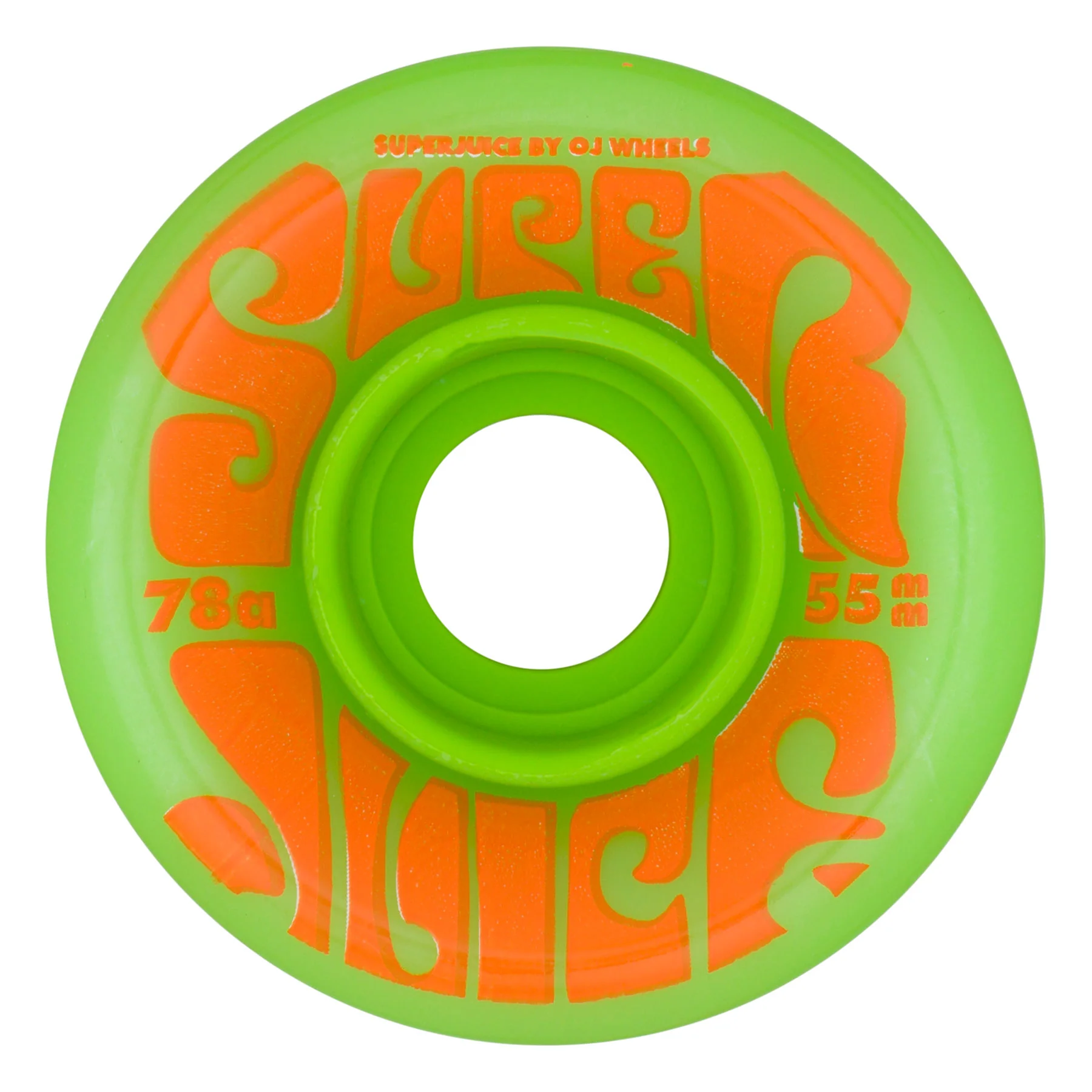 55mm Mini Super Juice Green 78a OJ Skateboard Wheels