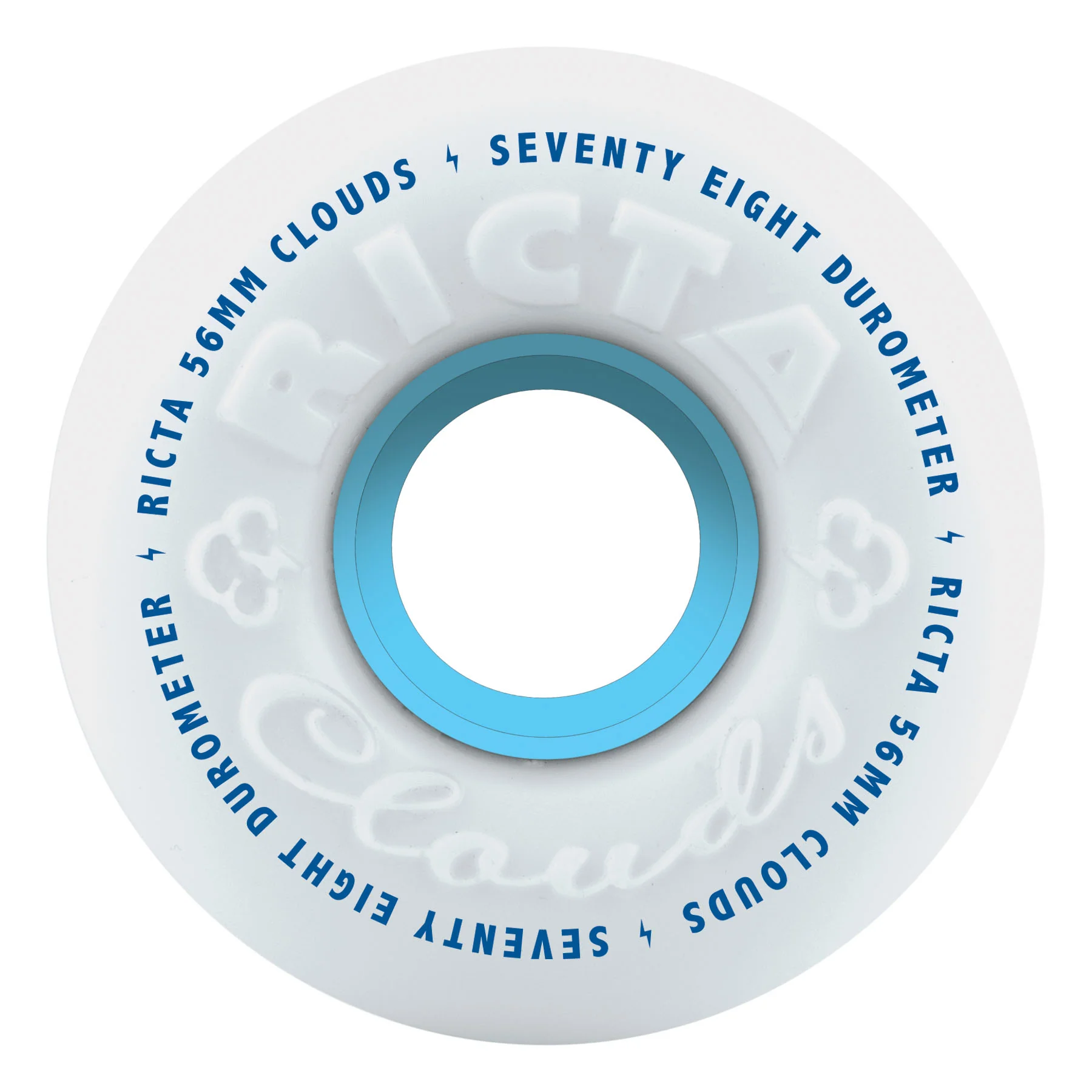 56mm Clouds 78a Ricta Skateboard Wheels