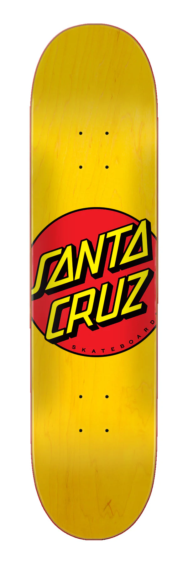 7.75in Classic Dot Santa Cruz Skateboard Deck