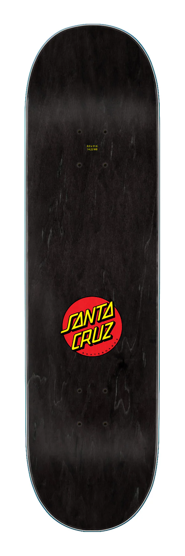 8.0in Screaming Hand Santa Cruz Skateboard Deck