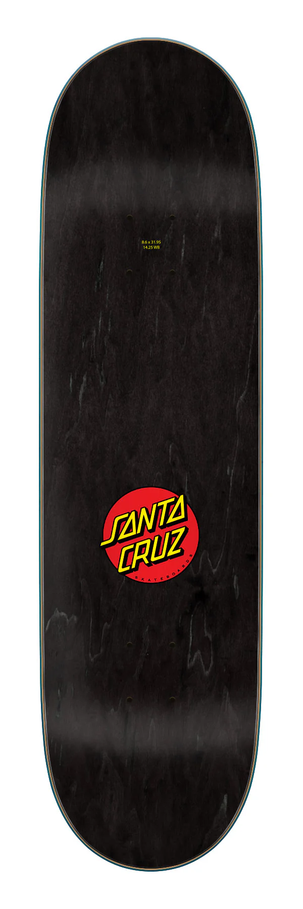 8.60in Screaming Hand Santa Cruz Skateboard Deck
