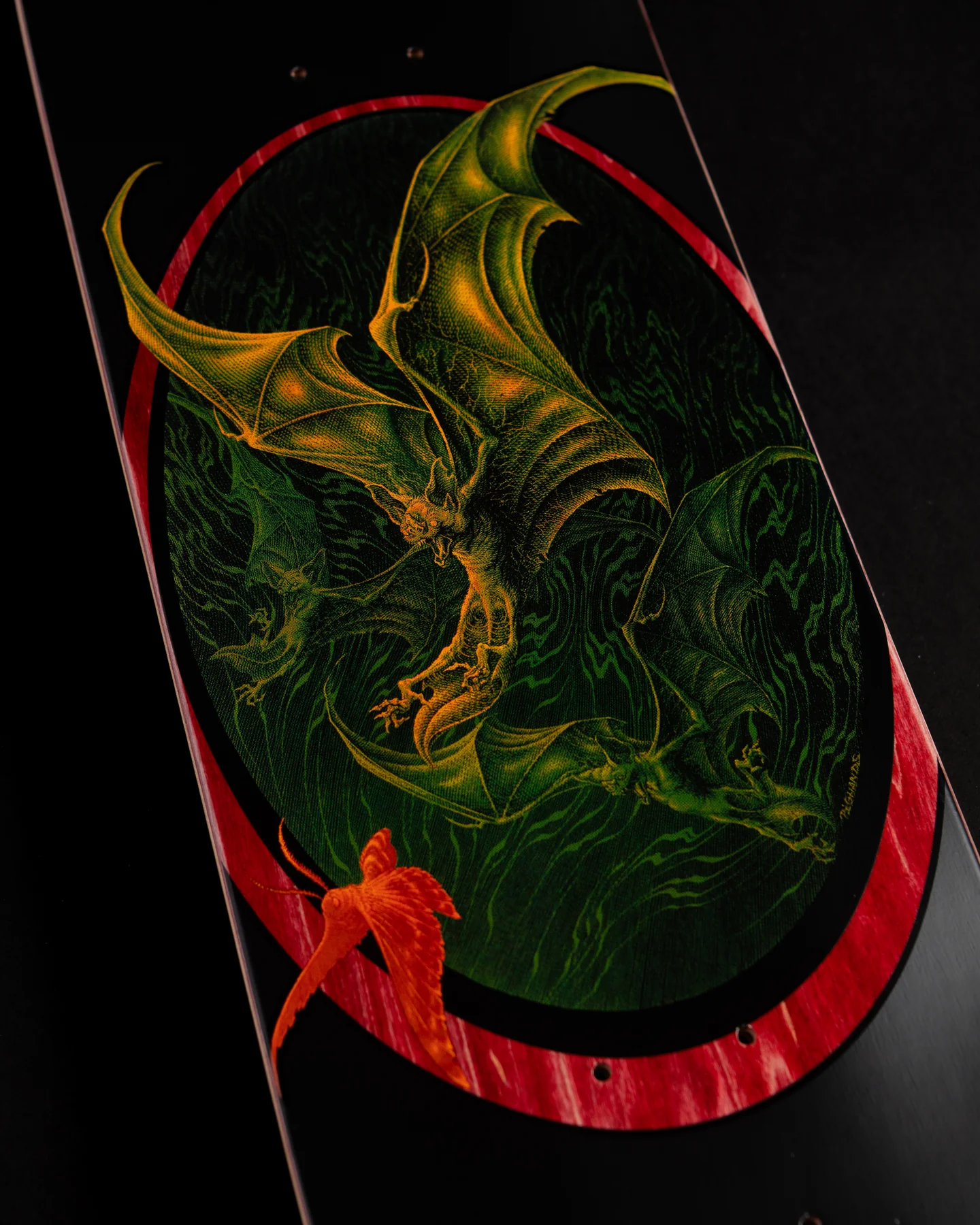 8.51in Mathias Torres Guardian Creature Stumps Skateboard Deck