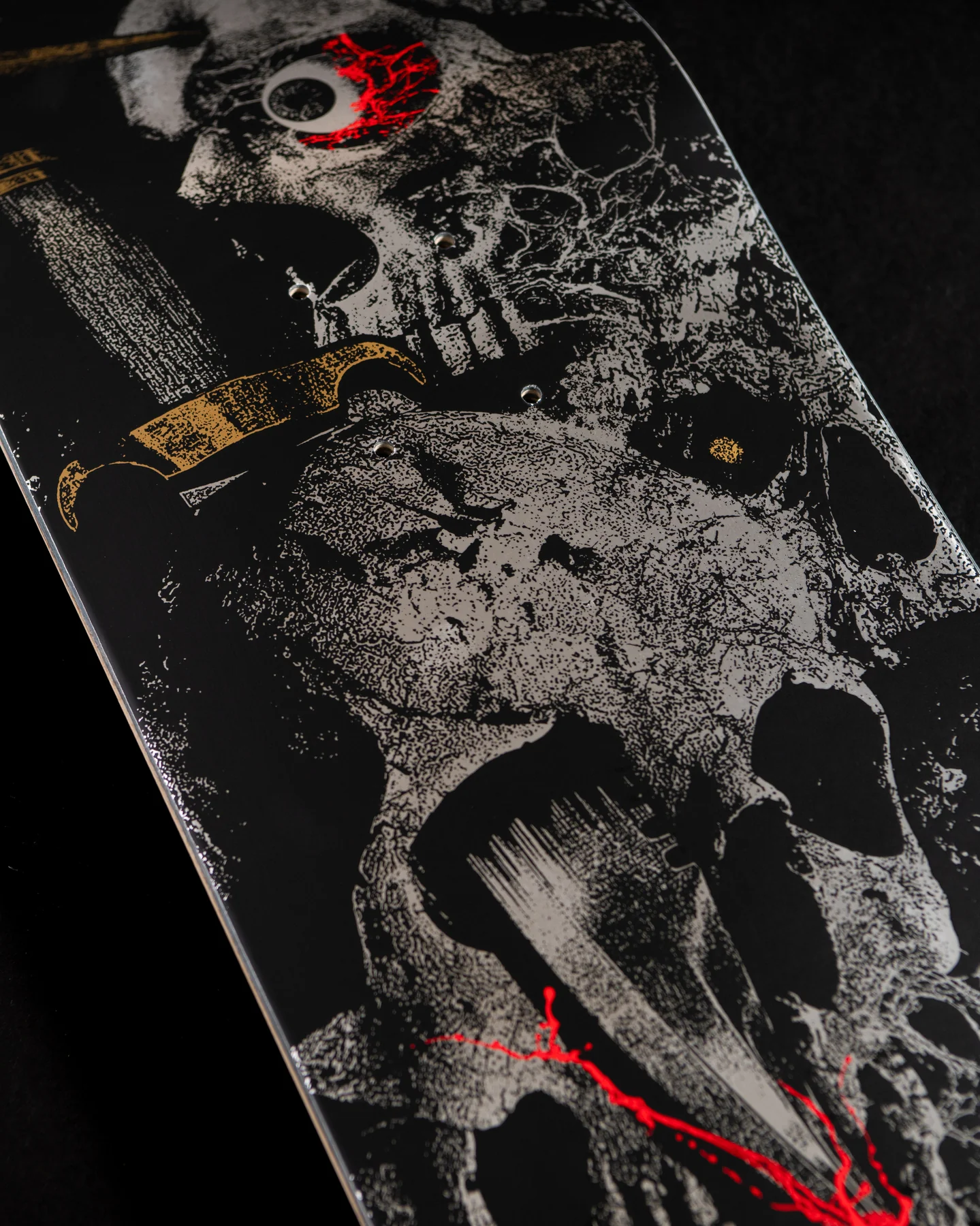 8.375in Jhanka Gonzalez Mortem Creature VX Skateboard Deck