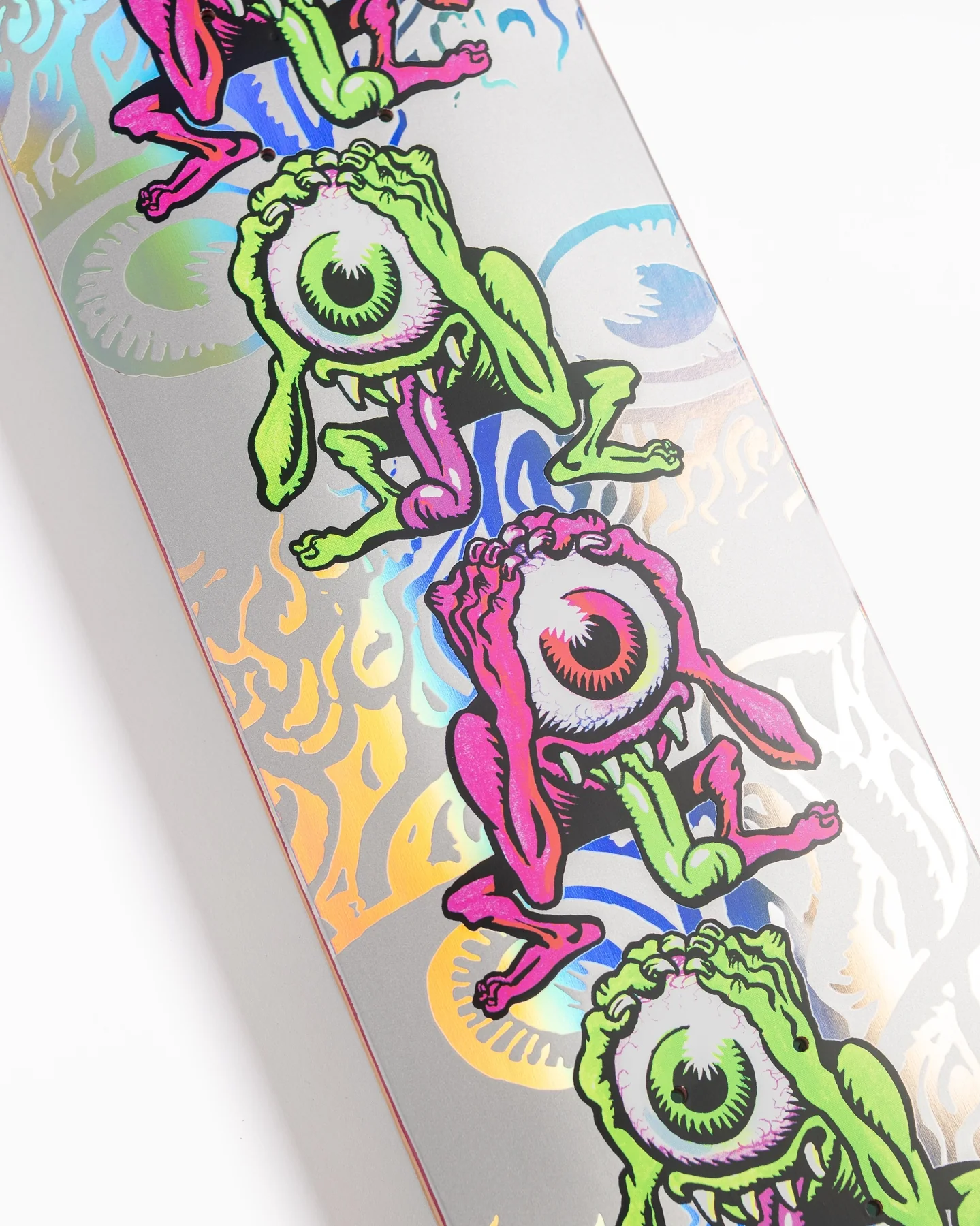 8.0in Eyegore Prismatic Santa Cruz FeelBase Skateboard Deck